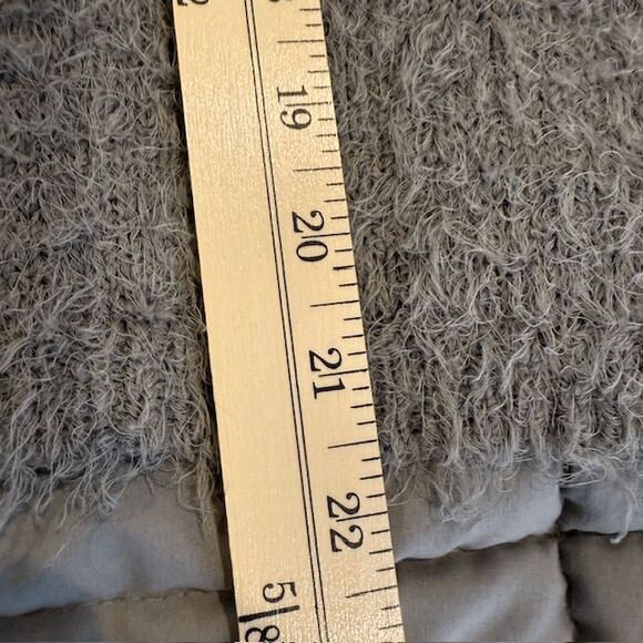 Max Mara Furetto cotton blend crewneck sweater Gray with Ferret Print Size Small - Picture 10 of 12